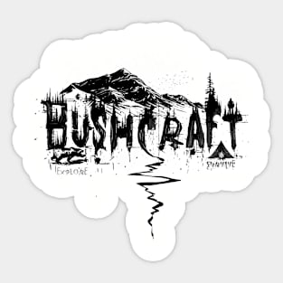 Bushcraft Sticker